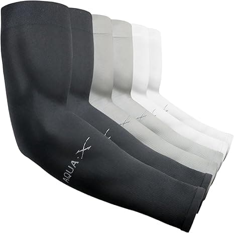 UV Protection Cooling Arm Sleeves for Women Men, beister 6/3 Pairs Long Sunblock Protective Arm Cover for Golf, Basketball, Cycling, Covering Tattoos on Amazon.ae - Price Tracker
