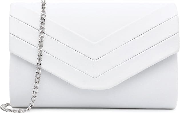 Evening Bag for Women, Suede Envelope Evening Purses Crossbody Shoulder Clutch Bag - Best Deal Finder