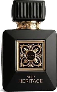 Rasasi Nylaa Noir Heritage Extrait De Parfum Spray for Men, 100ml, Woody Amber Fragrance with Bergamot, Pineapple and Tonka Bean, Long-Lasting Luxury Scent - By I'm Rasasi على Amazon.ae - متتبع الأسعار