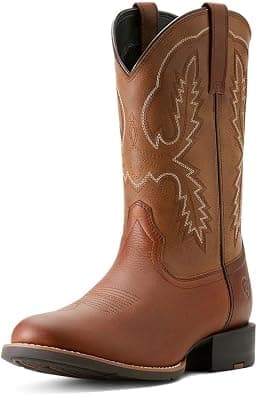 Ariat Heritage Roper Western Boots- Men’s Traditional Leather Country Boot على Amazon.ae - متتبع الأسعار