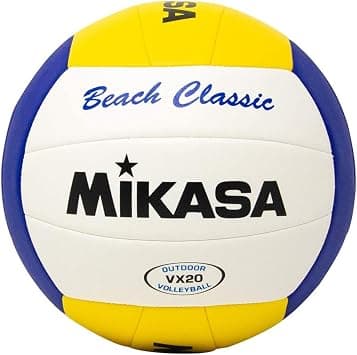 Mikasa Sports VX20 Beach Classic Ball VX20, Unisex Volleyballs, White, 5 EU - Best Deal Finder