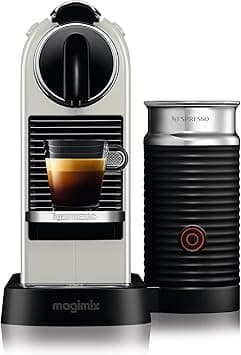 Nespresso Citiz Automatic Pod Coffee Machine with Milk Frother for Espresso, Cappuccino and Flat White by Magimix in White - International Version - No Nespresso Warranty on Amazon.ae - Price Tracker