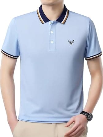 Lymio Polo T Shirt for Men || Men Casual T-Shirt || Polo على Amazon.ae - متتبع الأسعار