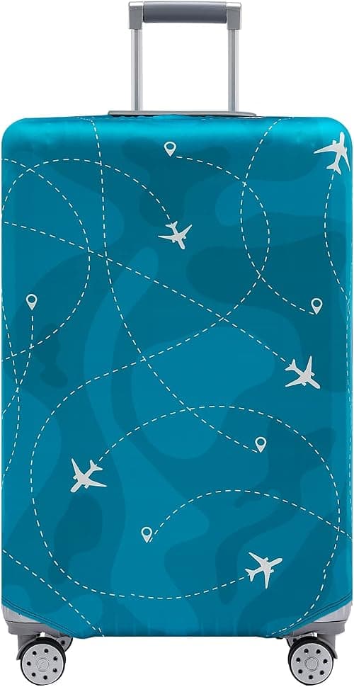 Travelkin Luggage Cover Washable Suitcase Protector Scratch Resistant Fits 18-32 Inch Luggage on Amazon.ae - Price Tracker