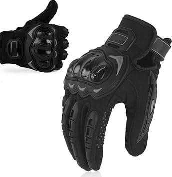 Touchscreen Motorcycle Full Finger Gloves for Men Women, Hard Knuckle Motorbike Gloves for BMX ATV MTB Riding, Road Racing, Cycling, Bike, Climbing, Motocross etc, Hiking, Outdoor Sports on Amazon.ae - Price Tracker