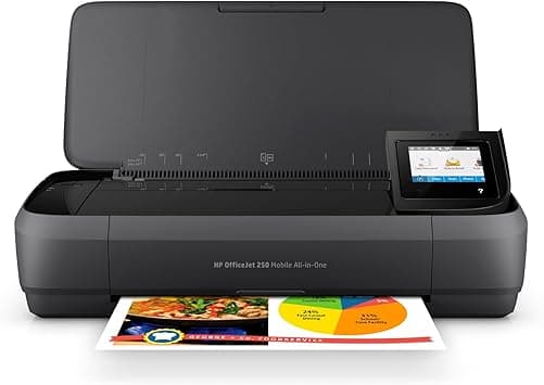 HP OfficeJet 250 All-in-One Portable Printer with Wireless & Mobile Printing, Works with Alexa (CZ992A) Black - Amazon.ae Price Tracker