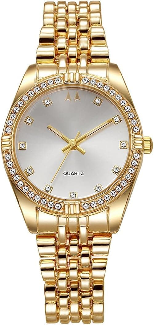 Luxury Womens Watch Gifts Fashion Wrist Watches Rose Gold for Lady Female Elegant Ladies Stylish Bracelet Watches على Amazon.ae - متتبع الأسعار