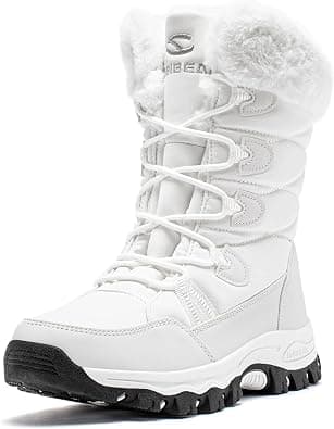 CLYCTIP Warm Lined Winter Shoes Women's Snow Boots Waterproof Outdoor Trekking Hiking Shoes Size 37-42 on Amazon.ae - Price Tracker