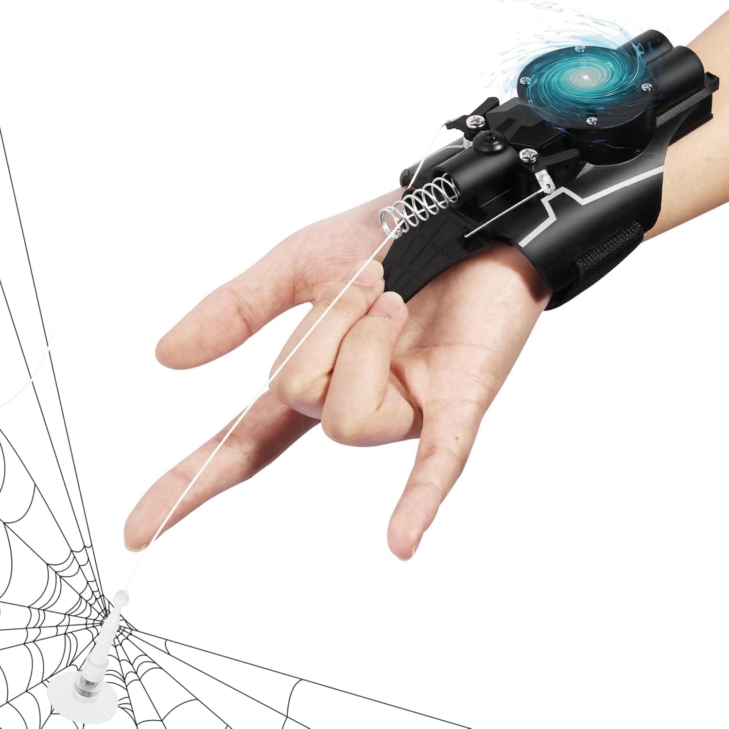 Web Launcher String Shooters Toy, Upgrade 2.0, Cool Gadgets Spider Real Silk Superhero Role-Play Cool Stuff Fun Toys Great for Men and Teens (Black) on Amazon.ae - Price Tracker