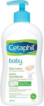 Cetaphil Baby Daily Lotion With Organic Calendula 400ml on Amazon.ae - Price Tracker