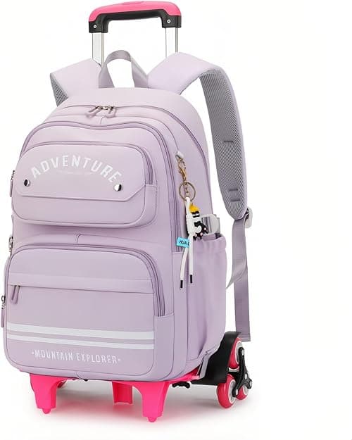 girls Rolling Backpack Rolling backpack on Amazon.ae - Price Tracker