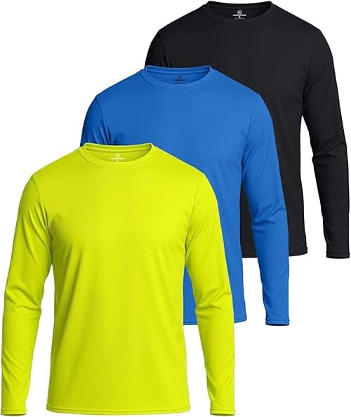 Real Essentials 3 Pack: Men's Quick-Dry Short Sleeve Athletic Performance Polo Shirt (Available in Big & Tall) on Amazon.ae - Price Tracker