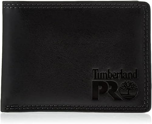 Timberland PRO mens Leather RFID Wallet With Removable Flip Pocket Card Carrier Wallet on Amazon.ae - Price Tracker
