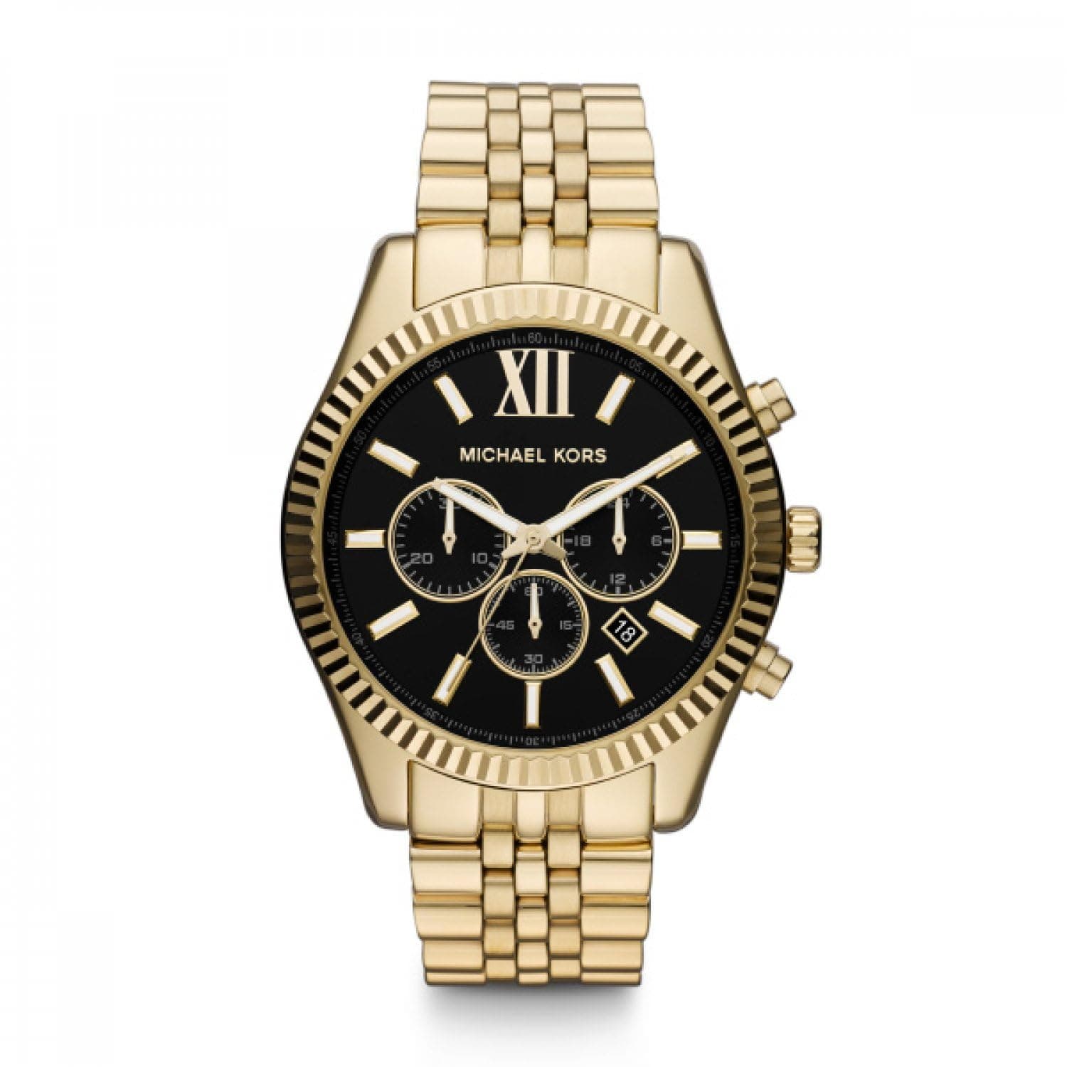 Michael Kors Herrenuhr mit Edelstahlarmband MICM-LEXINGTON-TWO-TONE8B8AD9-2011 on Amazon.ae - Price Tracker