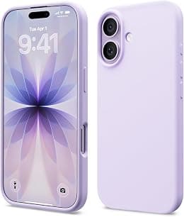 ACRONIX Compatible with iPhone 17 Case 6.3", Slim Liquid Silicone Cover, Lightweight Soft Touch Grip, Shockproof Thin Protective 17 Phone Case-Purple - Best Deal Finder
