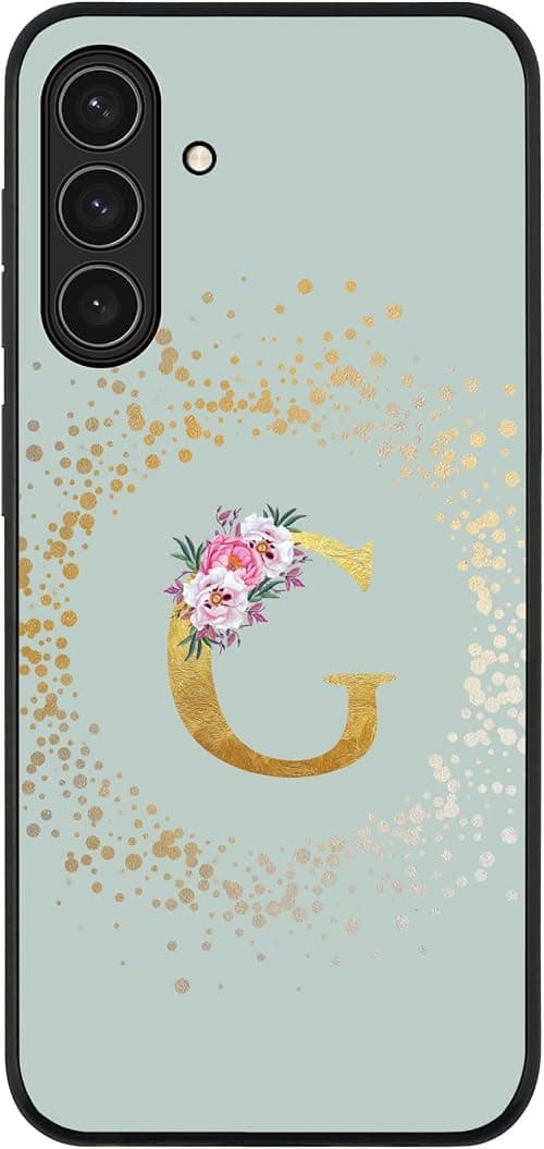 Stylizedd Case Compatible with Samsung Galaxy A17 / A17 4G / M17 Rugged cover Slim fit Camera Protection, Shockproof Thin Phone Case - Custom Monogram Floral - G (Light Grey) on Amazon.ae - Price Tracker