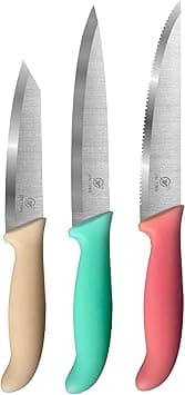 FEELINGS 3-Piece Kitchen Knife Set – Professional Chef Knives on Amazon.ae - Price Tracker