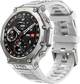 Amazfit T-Rex 3 Outdoor Smartwatch 48mm AMOLED Display, Offline Maps & Navigation, 6 Satellite Systems, Dual Band GPS, 27 Days Battery Life, NFC Payment, 170+ Sports Mode, 45m Free Diving for - Amazon.ae Price Tracker