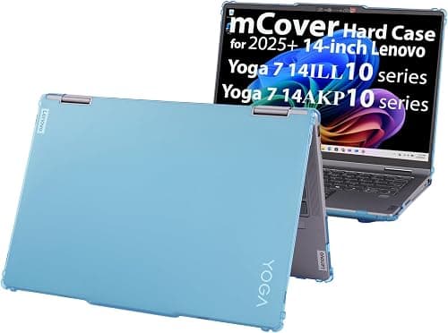 mCover case ONLY 2025~2026 14" Lenovo Yoga 7 2in1 14ILL10 | 14AKP10 Series Windows Laptops (Not Fit Other Models) (Aqua) on Amazon.ae - Price Tracker