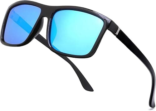 Men's Sports Polarized Sunglasses Square Frame Glasses NP1007 on Amazon.ae - Price Tracker