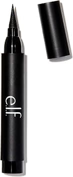 e.l.f. Intense Ink Eyeliner, Sleek, Bold, Long-Lasting Colour, Enhances, Defines, Blackest Black - Best Deal Finder