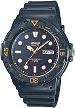 Casio Men's Black Dial Resin Analog Watch - متتبع أسعار Amazon.sa