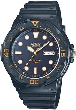 Casio Men's Black Dial Resin Analog Watch - متتبع أسعار Amazon.sa