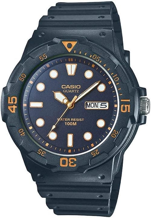 Casio Men's Black Dial Resin Analog Watch on Amazon.sa - Price Tracker