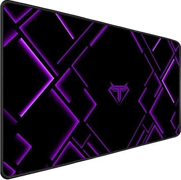 TEDNETGO Mouse Pad, Gaming Mouse Pad, Waterproof XL Extended Extra Large Mouse Pad with Stitched Edge, Non-Slip Large Ergonomic Mouse Pad Desk Mat for Computer Laptop, 31.5"x15.7" x 0.12", Purple - Best Deal Finder