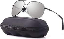 mxnx Aviator Sunglasses for Men Polarized Women UV Protection Lightweight Driving Fishing Sports Unisex glasses MX208 - Best Deal Finder