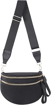 Crossbody Bag For Women, Large Crossbody Bag, Shoulder Bag, Bum Pack, Adjustable Shoulder Strap, Lightweight And Fluffy, Suitable For Traveling على Amazon.ae - متتبع الأسعار