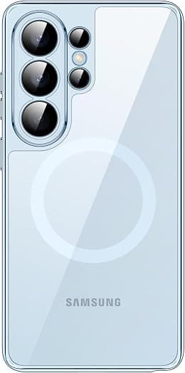 JETech Magnetic Case for Samsung Galaxy S26 Ultra, Compatible with MagSafe, Camera Lens Full Protection, Shockproof Protective Phone Cover, Anti-Scratch Clear Back (Omphalodes) - Best Deal Finder