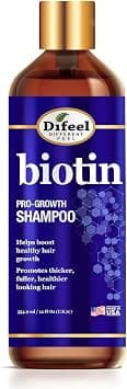 Difeel Pro-Growth Biotin Shampoo 354.9 ml - Shampoo for Thinning Hair and Hair Loss - Best Deal Finder