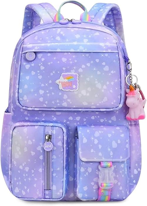 FANDARE Children's Backpack School Bags Girls Boys School Bags School Bags School Bags for Student Outdoor Travel School Daypacks Waterproof Polyester on Amazon.ae - Price Tracker