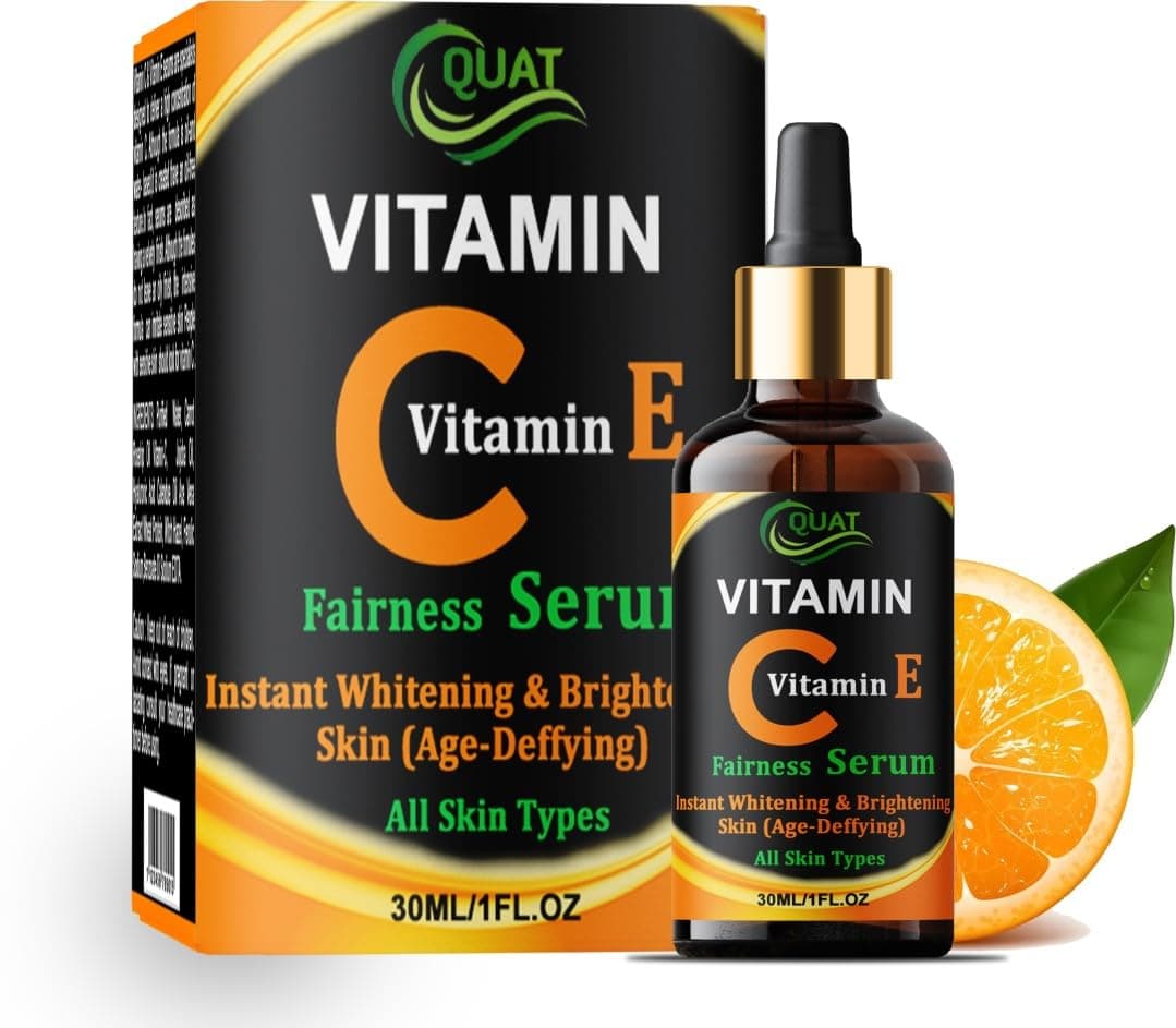 QUAT Vitamin C with Vitamin E face Serum for face Whitening & Brightening 30ml on Amazon.ae - Price Tracker