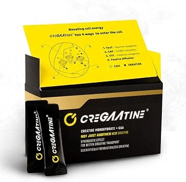 Micronized Creatine Monohydrate + GAA | Increase Strength, No Water Retention | Boosts Memory & Focus | Single-Serve Packets | 60 Sachets, 30 Servings | (Sachets, Unflavored) on Amazon.ae - Price Tracker