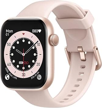 Smart Watch, 1.85" Smartwatch for Men Women (Answer/Make Call), Fitness Tracker with 140+ Sport Modes, IP68 Waterproof, Heart Rate/Sleep/Spo2 Monitor, Pedometer, Activity Tracker Pink على Amazon.ae - متتبع الأسعار