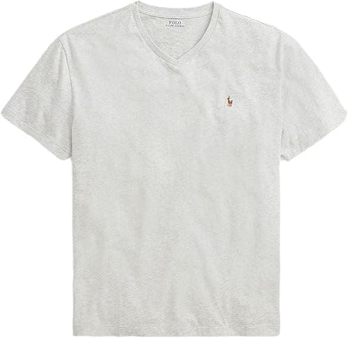 POLO RALPH LAUREN Men's Custom Slim Fit Multicolored Pony V Neck Tee Shirt on Amazon.ae - Price Tracker