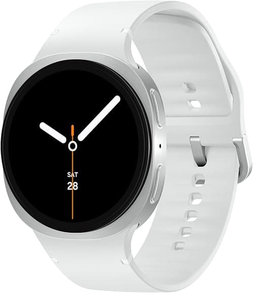 Samsung Galaxy Watch8 Silver, Bluetooth, 40mm Smartwatch, Everyday Health Coach, Cushion Design, Dynamic Lug System, 3nm Processor, Sleep Coaching, Running Coach (KSA Version) on Amazon.sa - Price Tracker