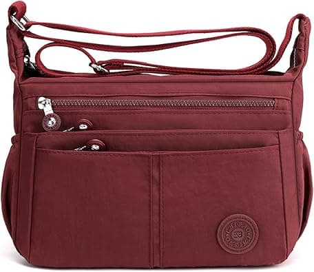 FANDARE Lightweight Shoulder Bag Women's Shoulder Bags Sling Shoulder Bag Waterproof Nylon for Travel School Sports Shopping Crossbody Bag on Amazon.ae - Price Tracker