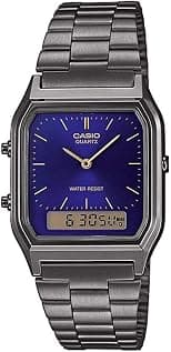Casio Collection Retro Womens Analogue-Digital Watch AQ-230EG with Stainless Steel Strap - Best Deal Finder