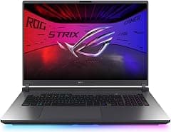 ASUS ROG Strix G18 G815LW Gaming Laptop, 18" 2.5K 240Hz Display, Intel Core Ultra 9 275HX, NVIDIA GeForce RTX 5080 16GB, 32GB DDR5 RAM, 2TB PCIe 4.0 SSD, RGB KB, Windows 11, Eclipse Gray (US Version) - Amazon.ae Price Tracker