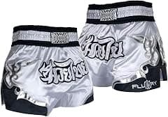 FLUORY Muay Thai Fight Shorts,MMA Shorts Clothing Training Cage Fighting Grappling Martial Arts Kickboxing Shorts Clothing - Amazon.ae Price Tracker