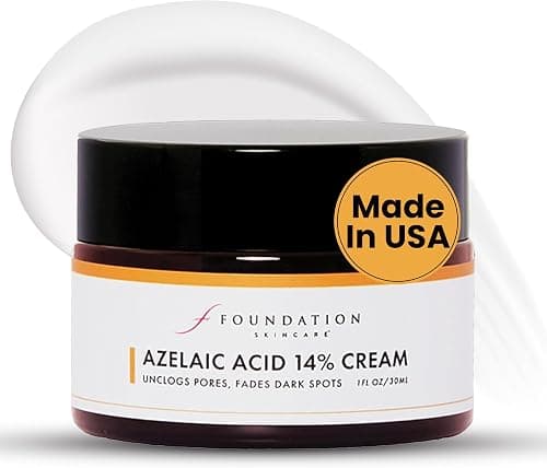 Foundation Skincare Azelaic Acid for Face 14% (1 Fl Oz) – Dermatologist Formula for Uneven and Blemish-Prone Skin, Supports Balanced Tone & Smooth Texture for Men & Women on Amazon.ae - Price Tracker