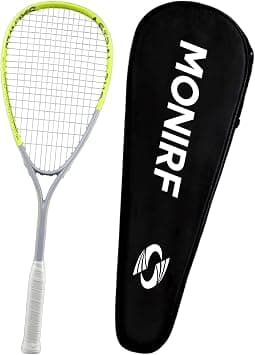 Composite Carbon Fiber Squash Racket Set, High Strength Nylon Racket String, 230g Lightweight Squash Racquet For Beginners And Professionals on Amazon.ae - Price Tracker
