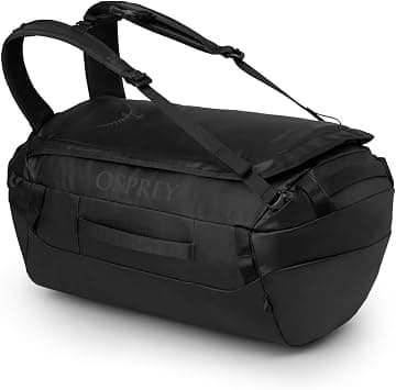 Osprey Transporter 30L Travel Duffel Bag, Raven Black, Raven Black, 30l on Amazon - Best Deal Finder