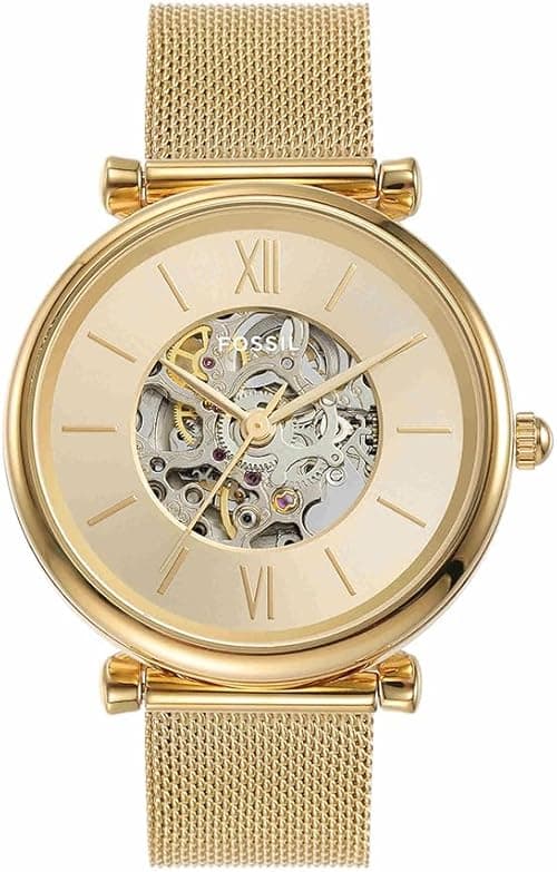 Fossil Women's Carlie Automatic Watch on Amazon.ae - Price Tracker