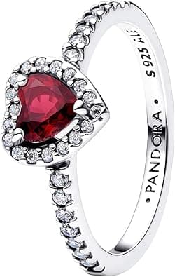 Pandora Sterling silver Mixed stone Light red, Pandora Timeless, 198421C13-60, Rings, Mixed stone on Amazon.ae - Price Tracker