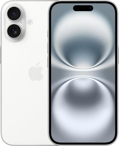 Apple iPhone 16 (128 GB) - White on Amazon.sa - Price Tracker