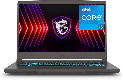 msi Thin Gaming Laptop, 15.6" FHD 144Hz, Intel i5-13420H, NVIDIA Geforce RTX 4050, 16GB RAM, 512GB NVMe SSD, Windows 11 Pro, Gray on Amazon.ae - Price Tracker